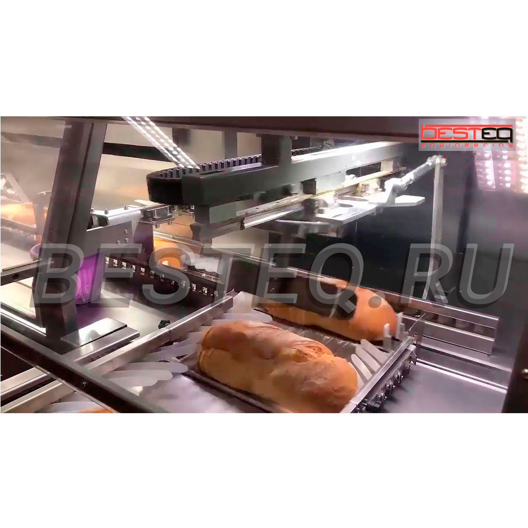 Автоматическая линия для нарезки и упаковки хлеба с автоматическим клипсатором BSM RPMB 360 заказать в России | ООО БЕСТЕК-Инжиниринг