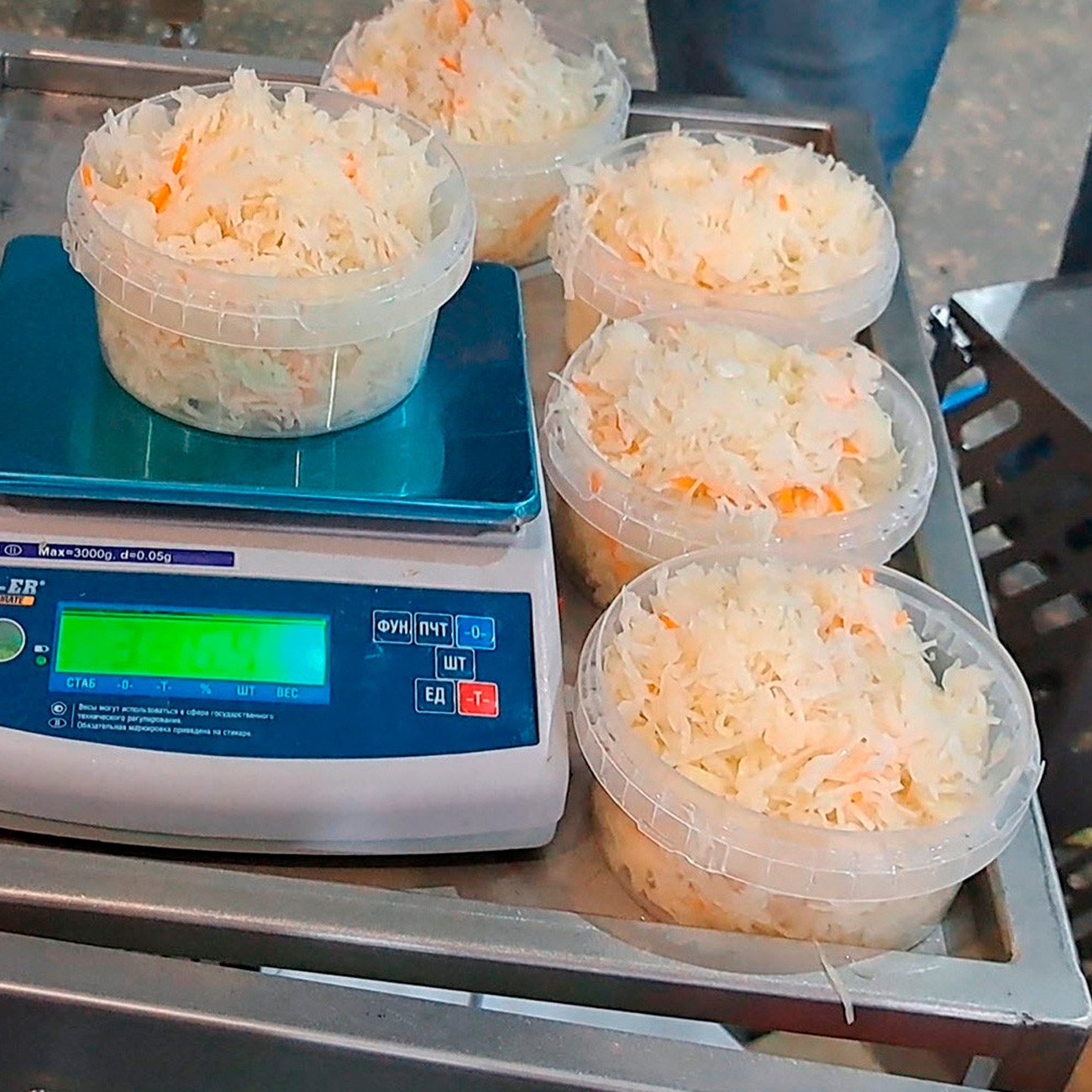 Линия фасовки квашенной капусты и салатов заказать в России | ООО БЕСТЕК-Инжиниринг