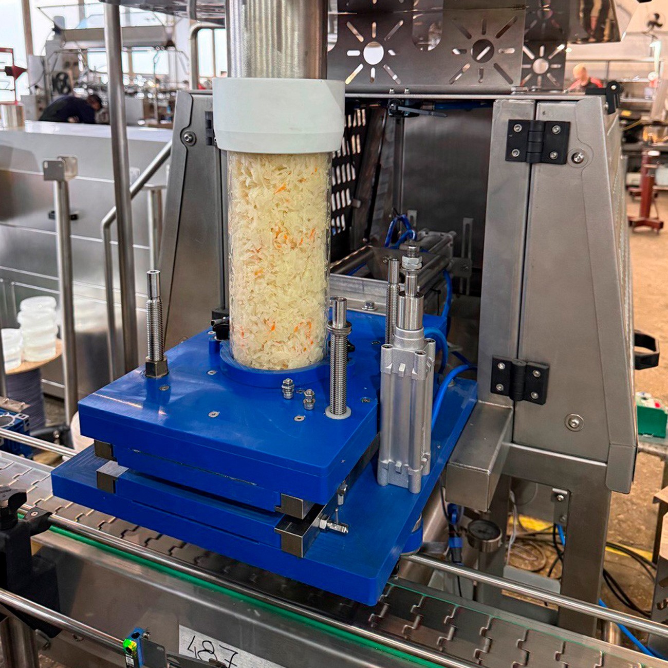 Линия фасовки квашенной капусты и салатов заказать в России | ООО БЕСТЕК-Инжиниринг