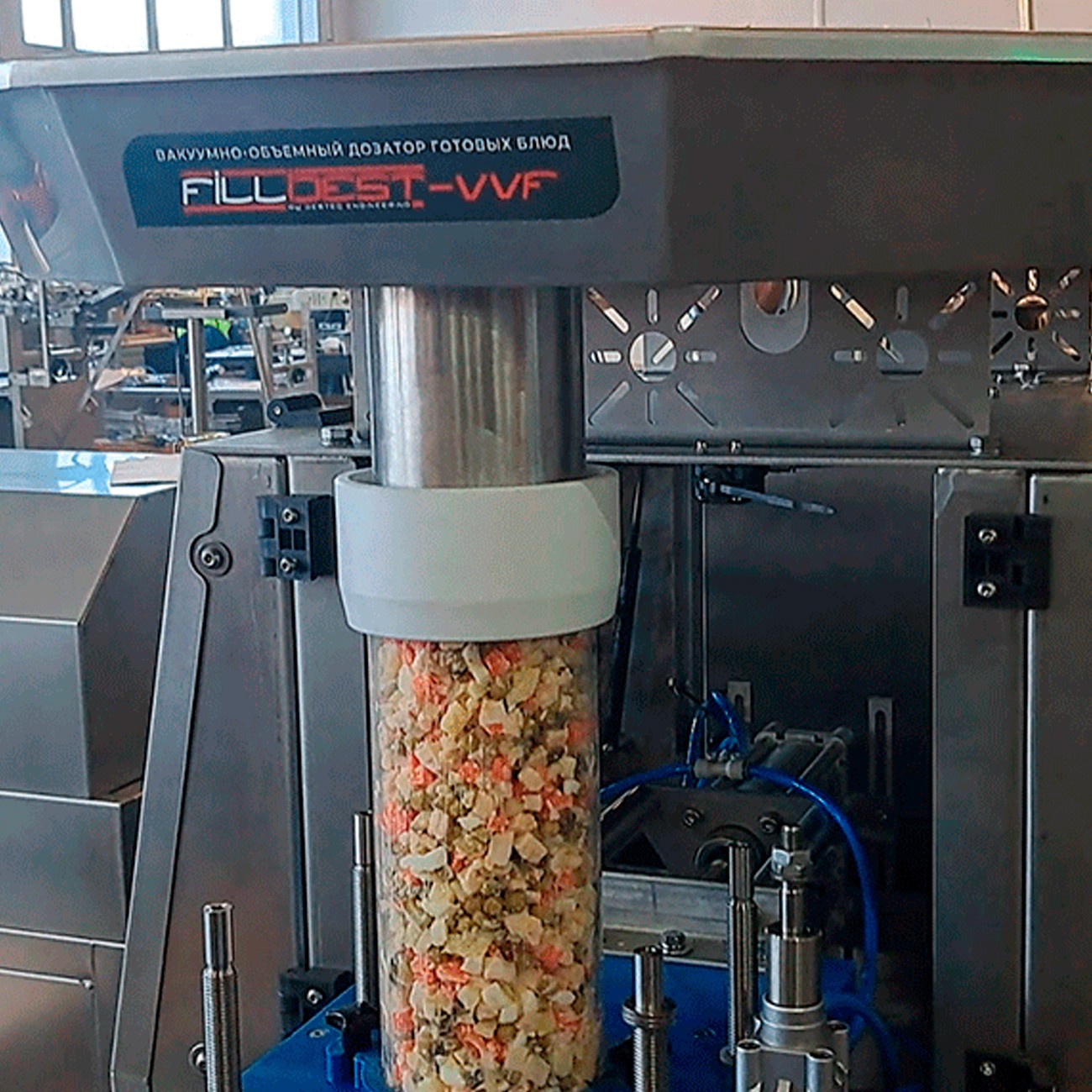 Линия фасовки квашенной капусты и салатов заказать в России | ООО БЕСТЕК-Инжиниринг