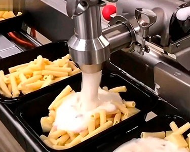 Линия фасовки макарон с соусом заказать в России | ООО БЕСТЕК-Инжиниринг