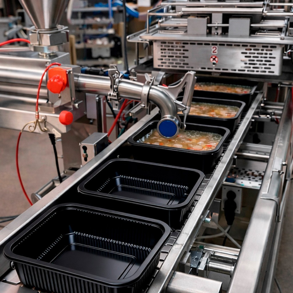 Линия фасовки холодца заказать в России | ООО БЕСТЕК-Инжиниринг