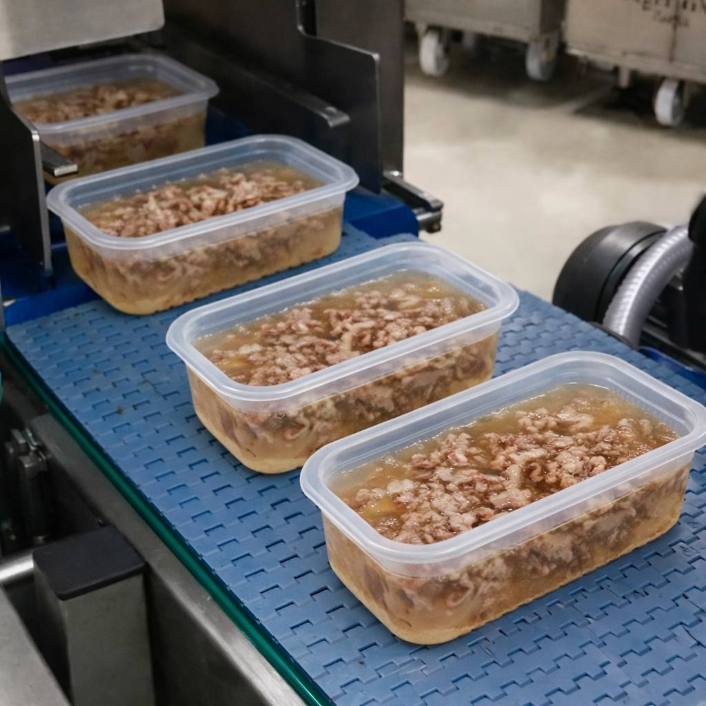 Линия фасовки холодца заказать в России | ООО БЕСТЕК-Инжиниринг