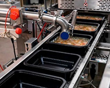 Линия фасовки холодца