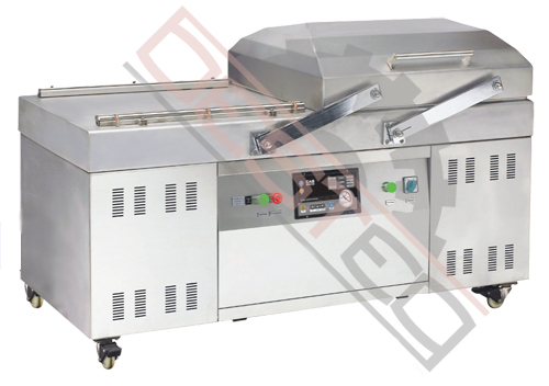 Напольный двухкамерный вакуумный упаковщик CVP-800-2SB