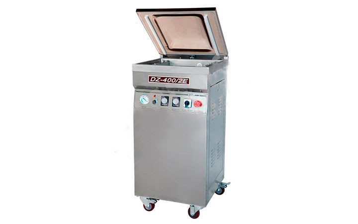 Напольный вакуумный упаковщик 400/2E (нерж., газ)